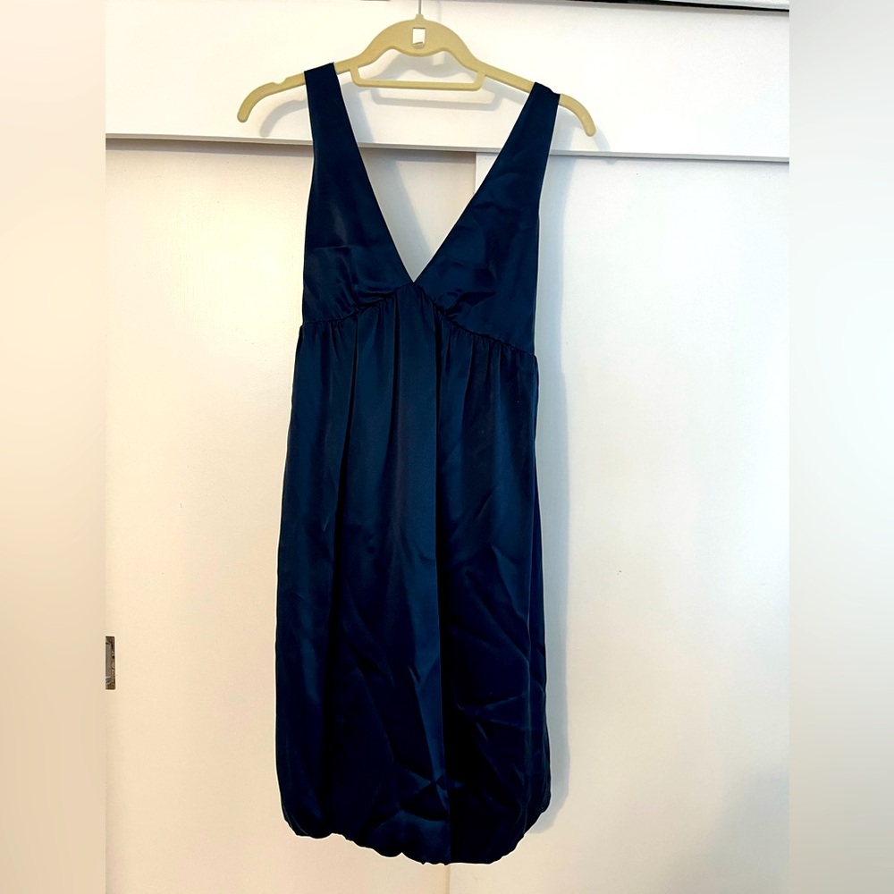 Graham & Spencer tie back dress, navy